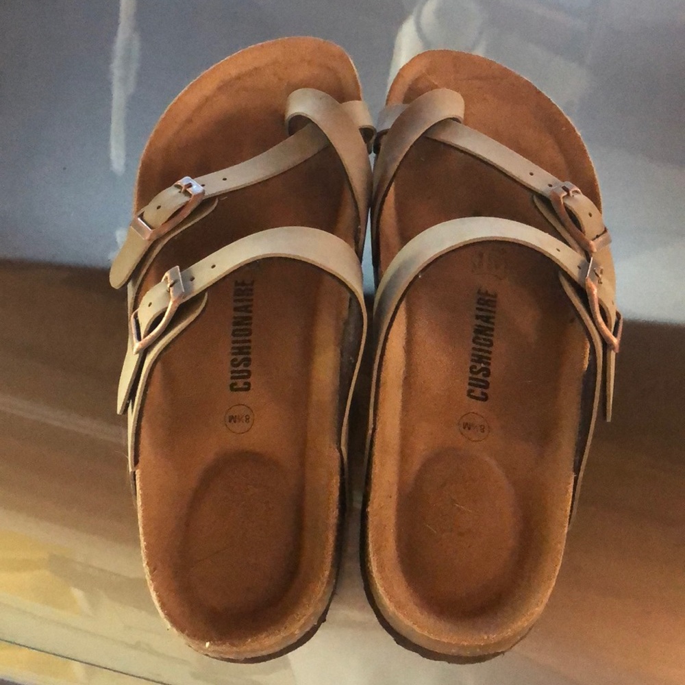 Birkenstock like cork sandals